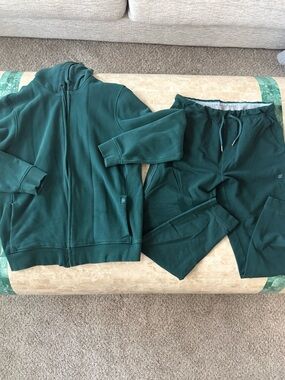 Mack Weldon Dark Teal Active track set